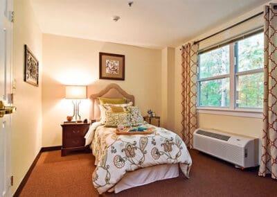 Bedroom at Charter Senior Living of Newport News